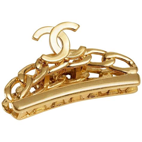 chanel hair clip vintage|chanel clips for women.